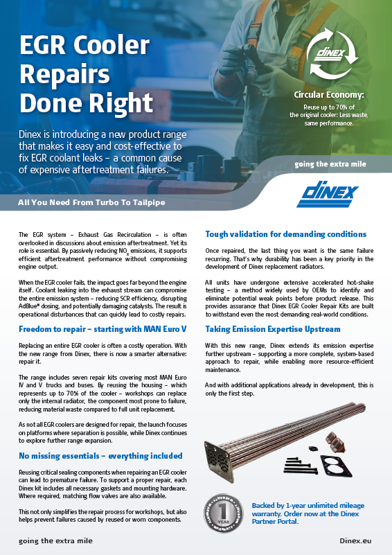 EGR Cooler Repairs Done Right